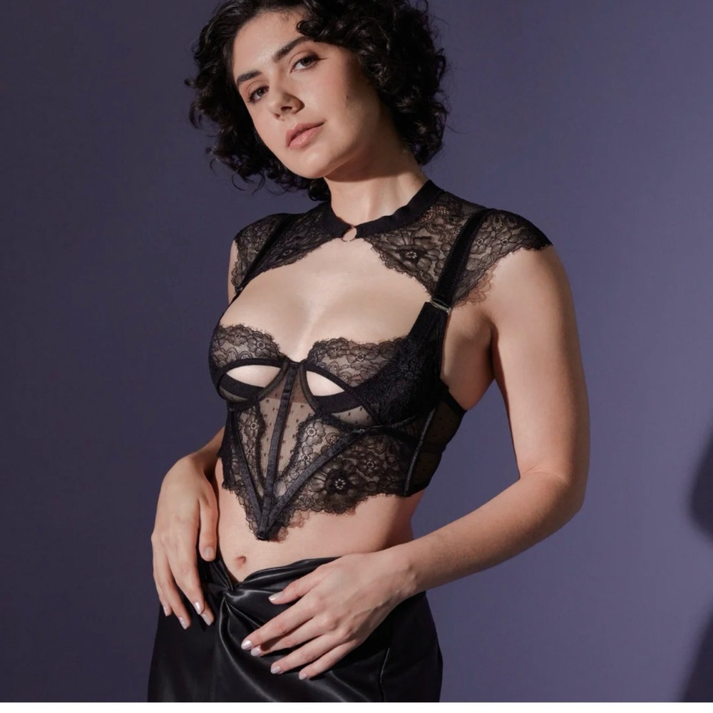 Thistle & Spire Minna Bodice – Black | Size Small (bnwt)